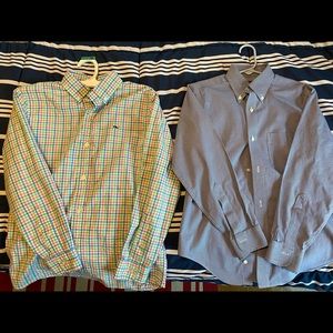 Vineyard Vines & Brooks Brothers button down
